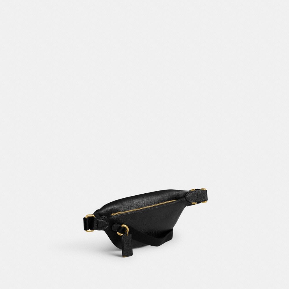 Coach Essential Belt Bag Brass/Black | COH865448