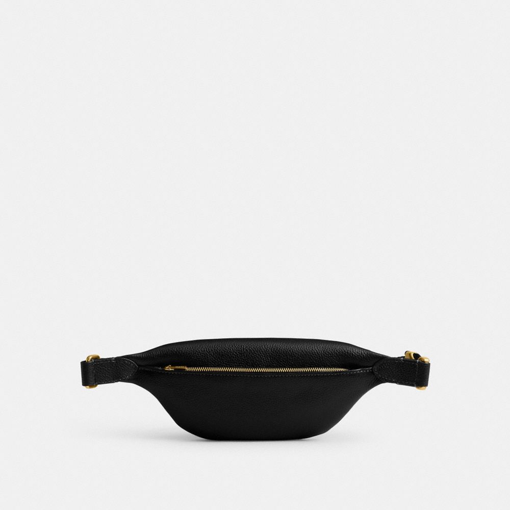 Coach Essential Belt Bag Brass/Black | COH865448