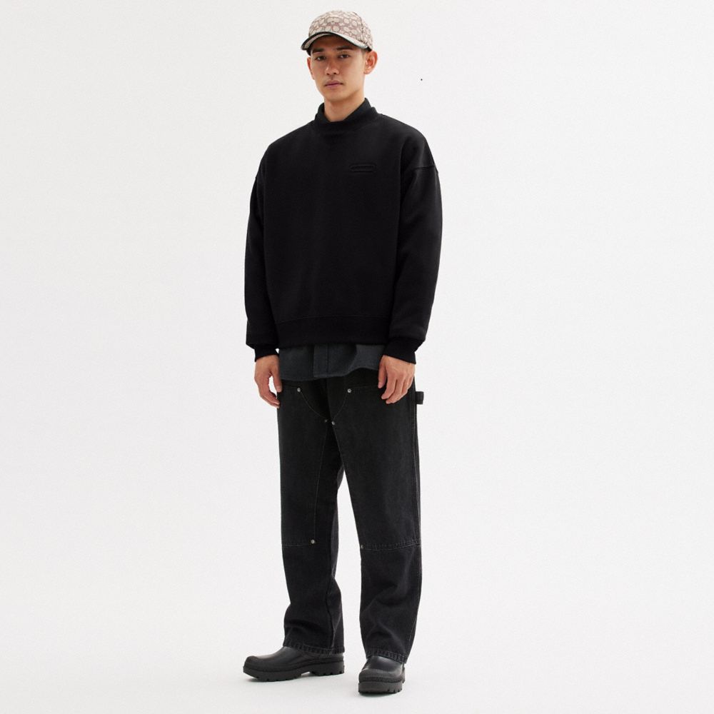 Coach Essential Crewneck Black | COH866882