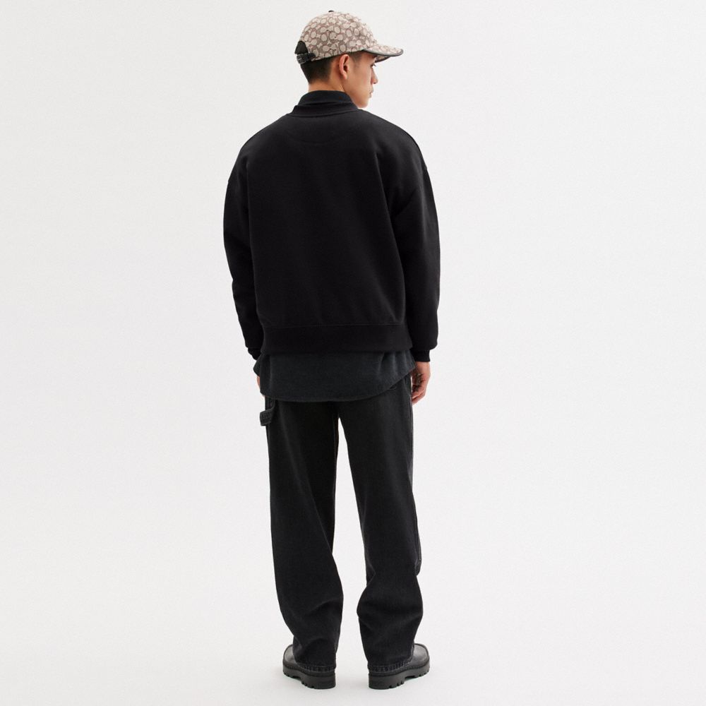Coach Essential Crewneck Black | COH866882