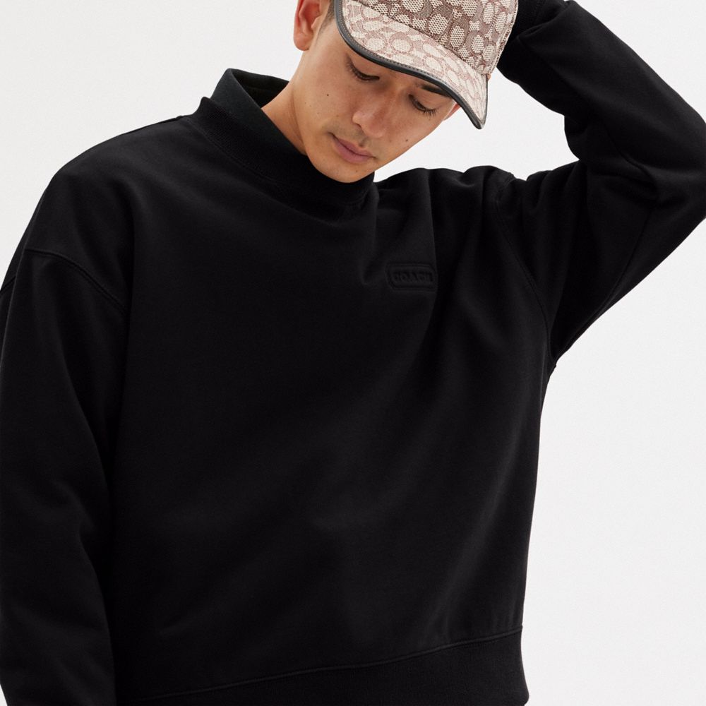 Coach Essential Crewneck Black | COH866882