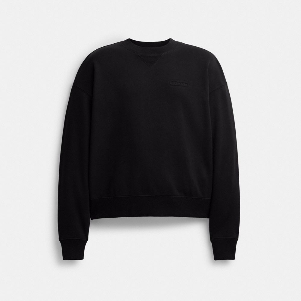 Coach Essential Crewneck Black | COH866882