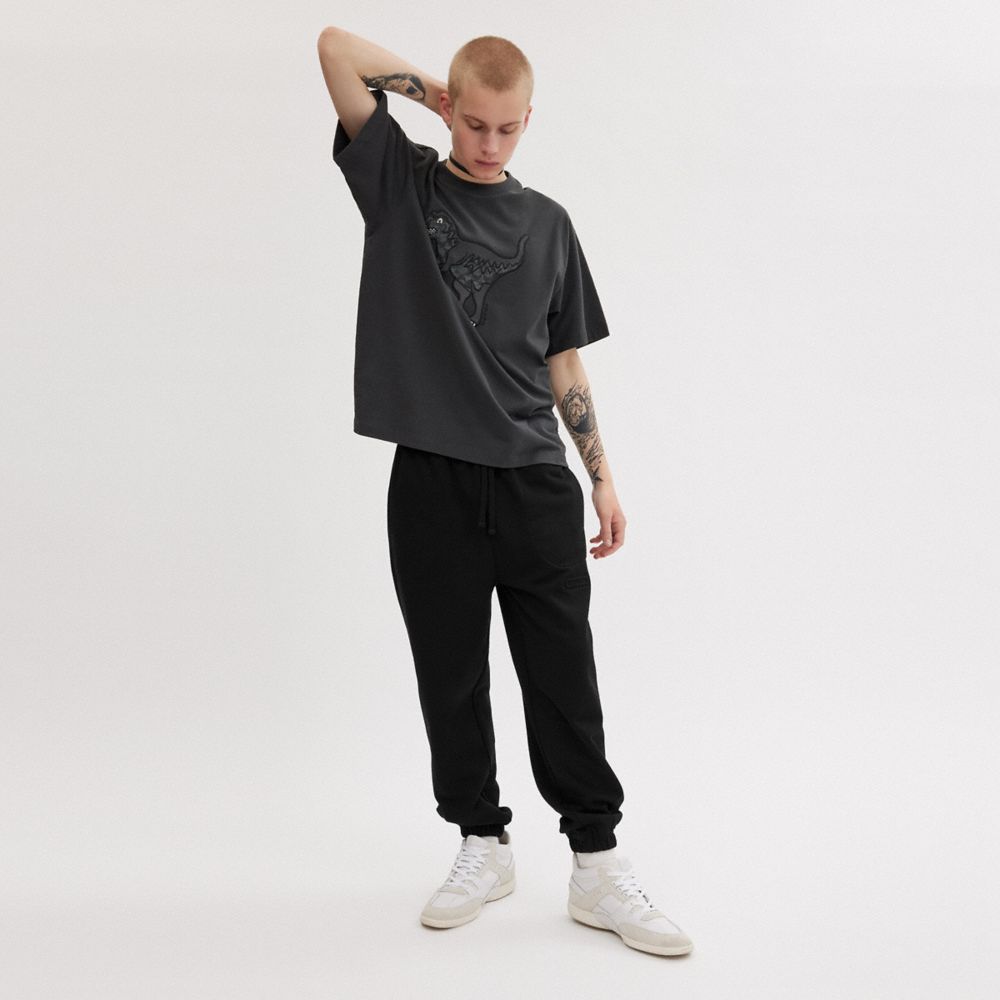 Coach Essential Solid Joggers Black | COH866941