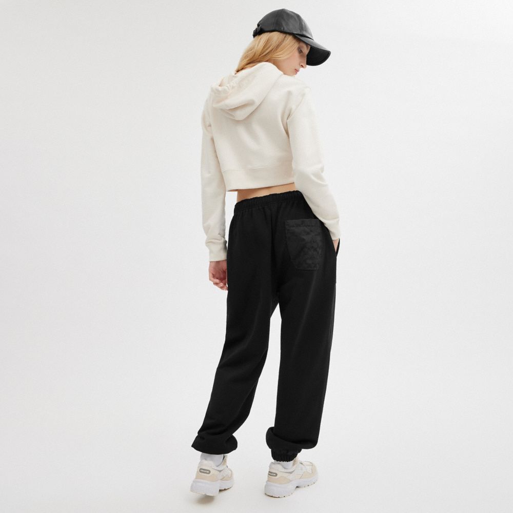 Coach Essential Solid Joggers Black | COH866941