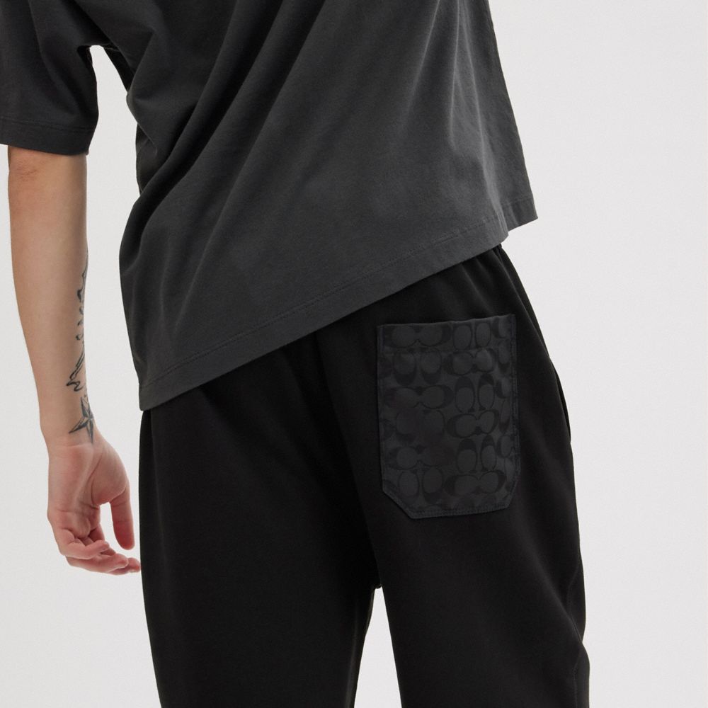Coach Essential Solid Joggers Black | COH866941
