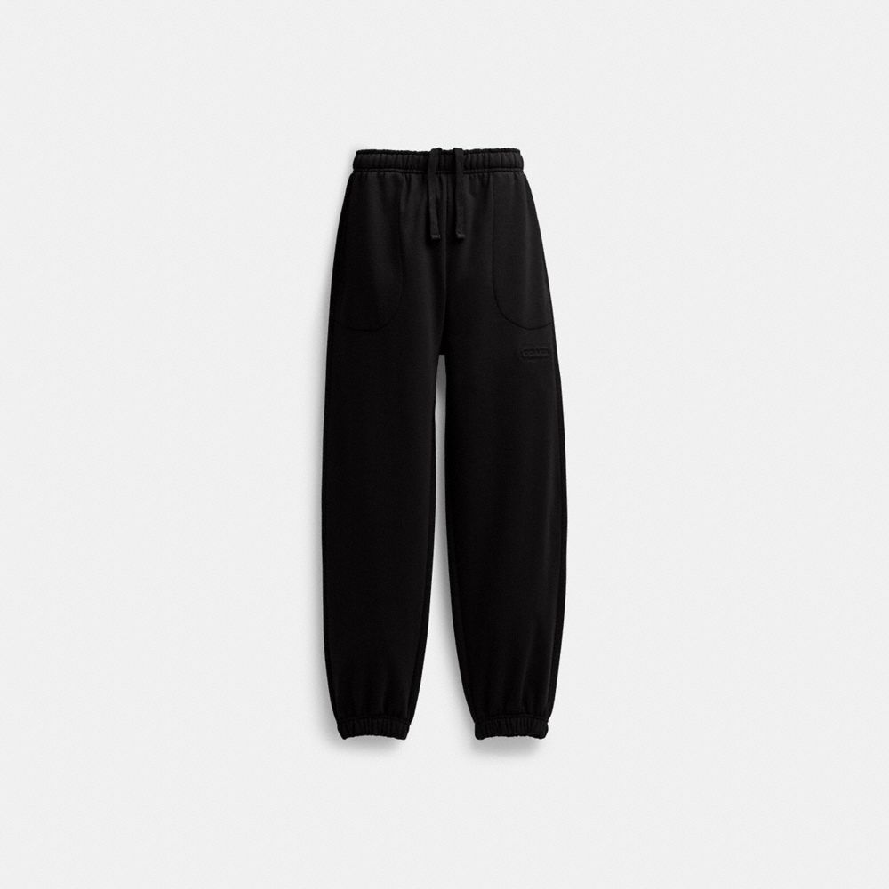 Coach Essential Solid Joggers Black | COH866941