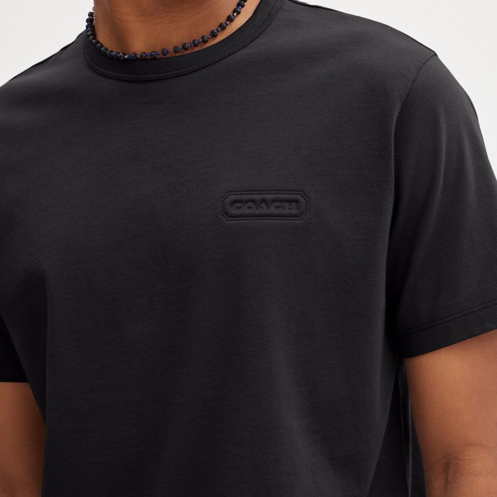 Coach Essential T Shirt Black | COH865954