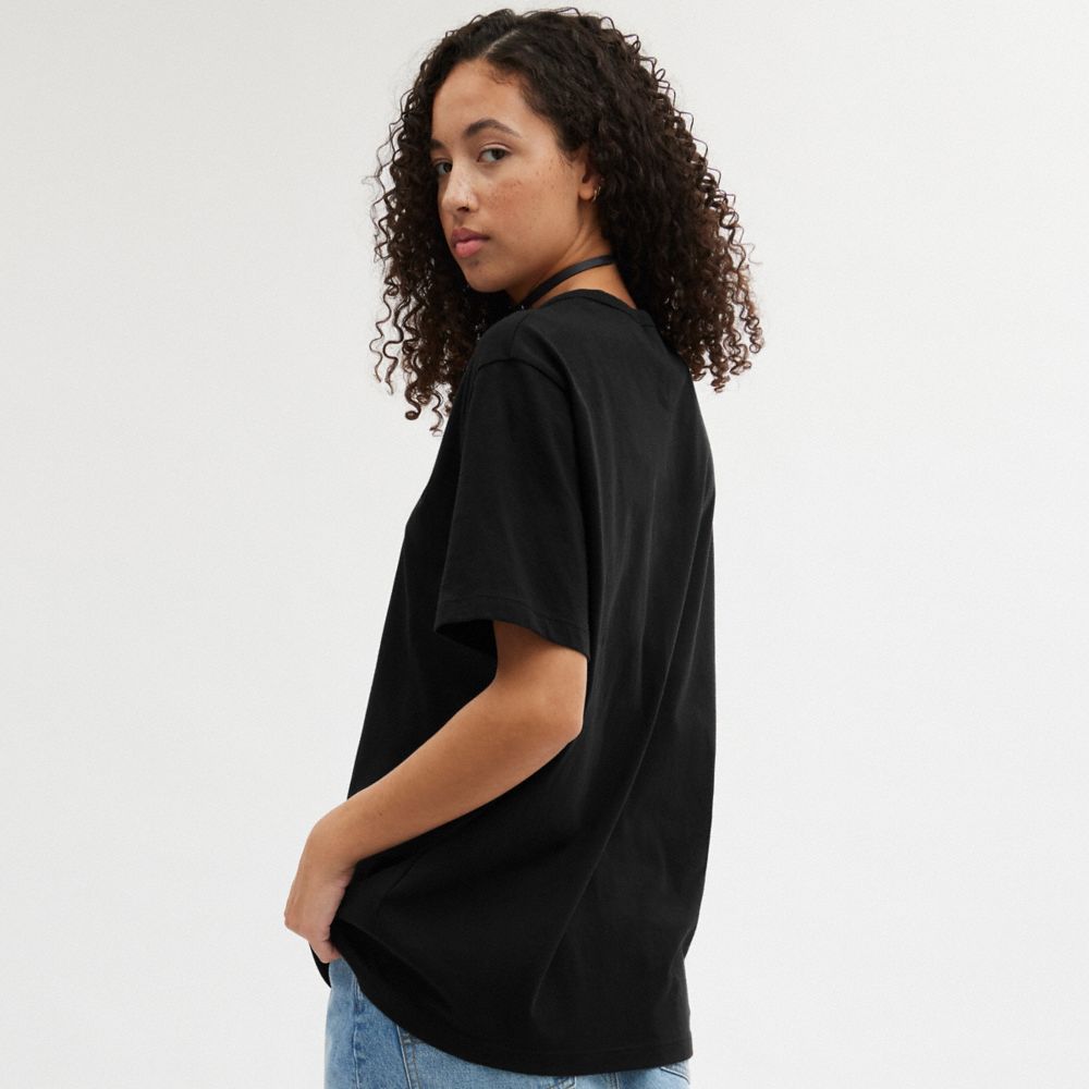 Coach Essential T Shirt Black | COH866914