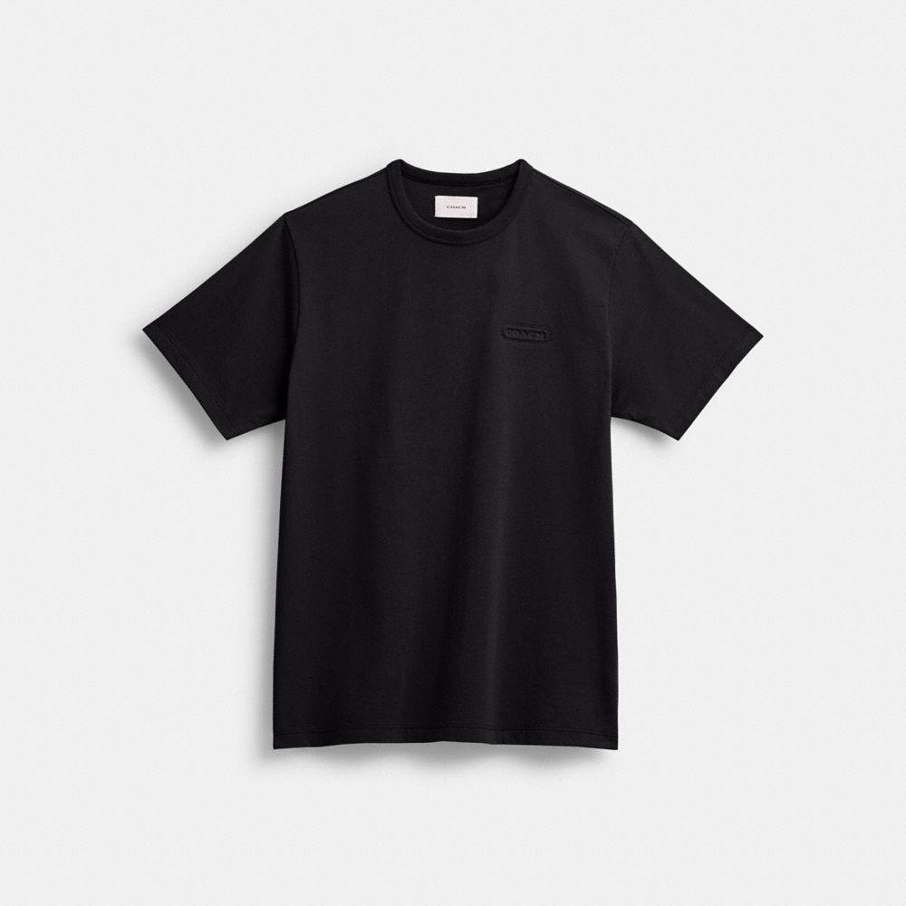 Coach Essential T Shirt Black | COH866914