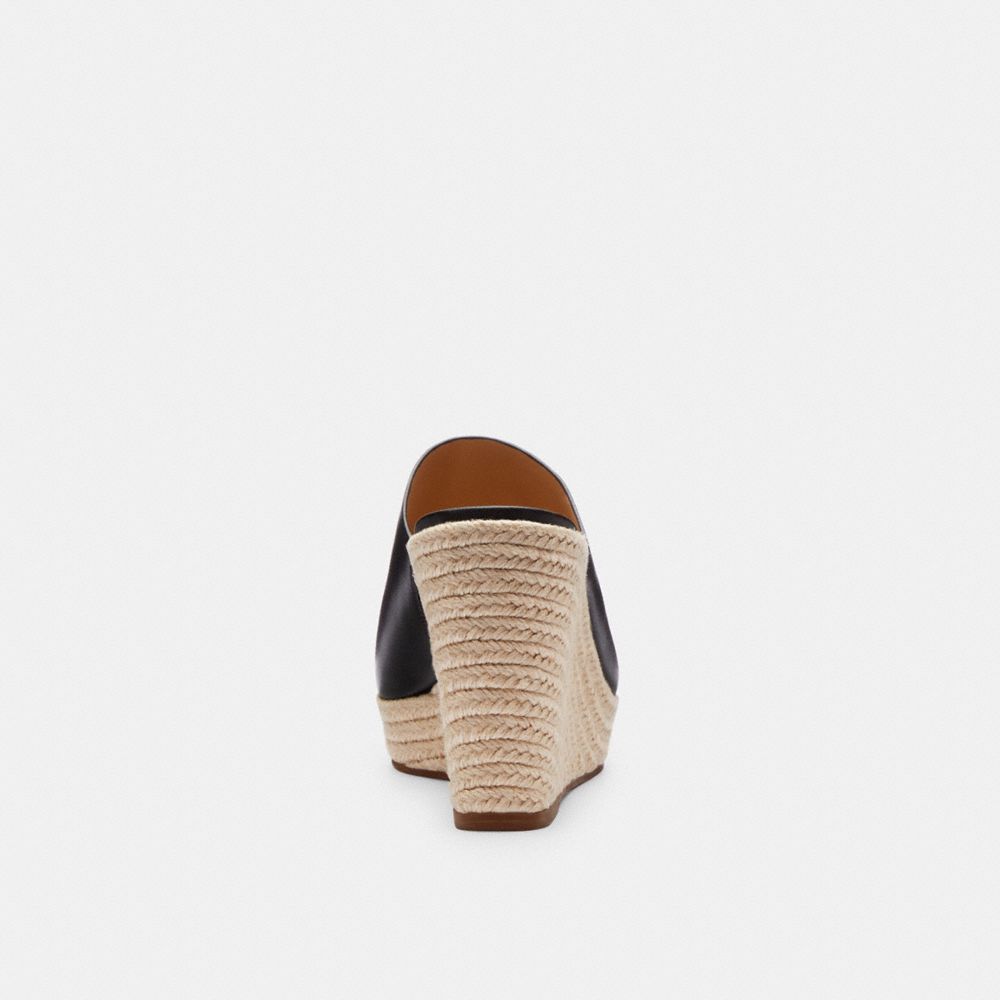 Coach Gloria Wedge Black | COH865872