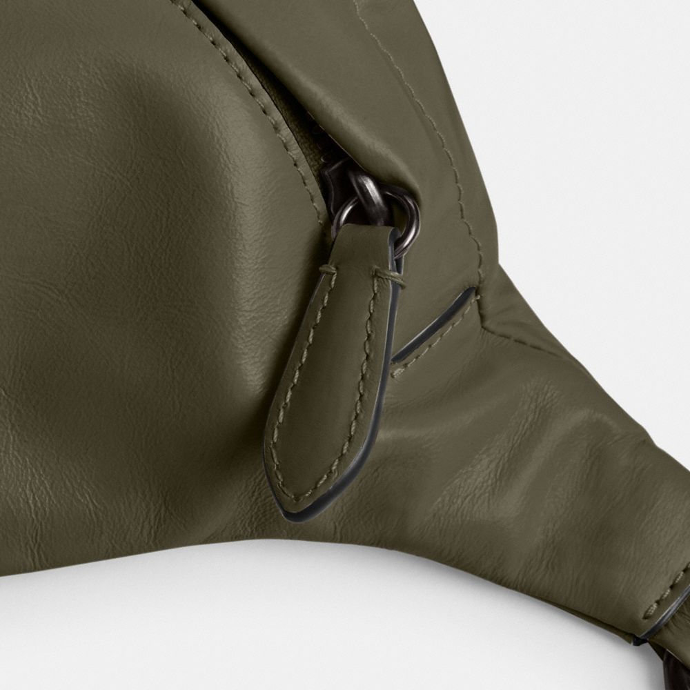 Coach Hall Belt Bag Army Green | COH866539