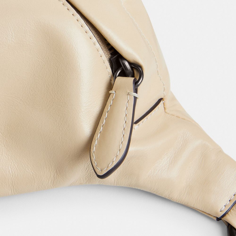 Coach Hall Belt Bag Ivory | COH865432