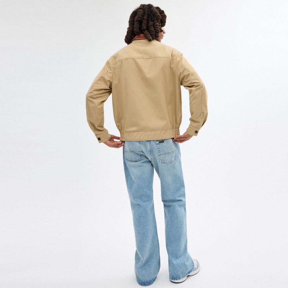 Coach Heritage Reversible Jacket Tan Signature | COH866872