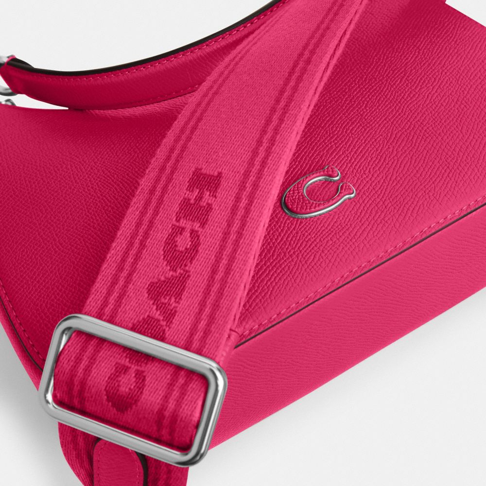Coach Hobo Crossbody Bag With Signature Canvas Dragon Fruit | COH866551