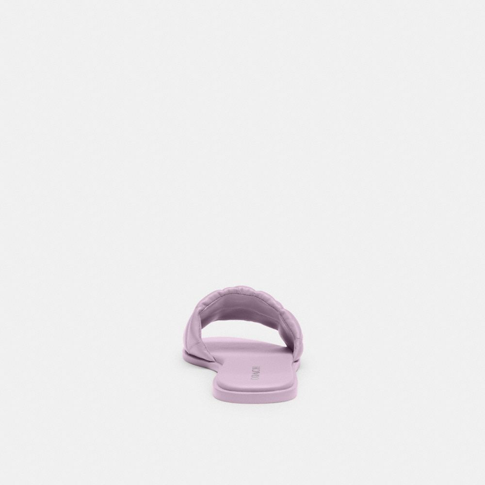 Coach Holly Sandal With Quilting Soft Purple | COH865857