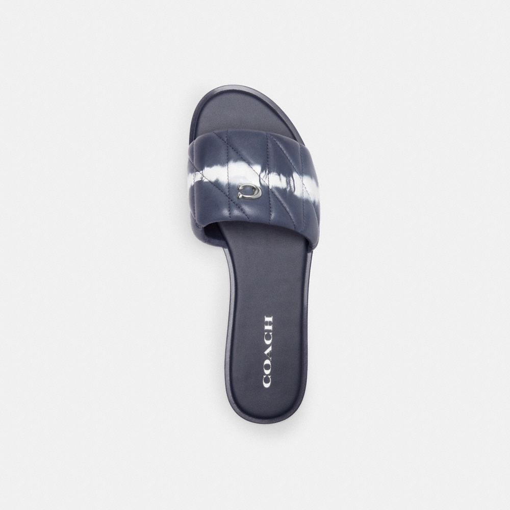 Coach Holly Sandal With Tie Dye Leather/Midnight Navy | COH865881