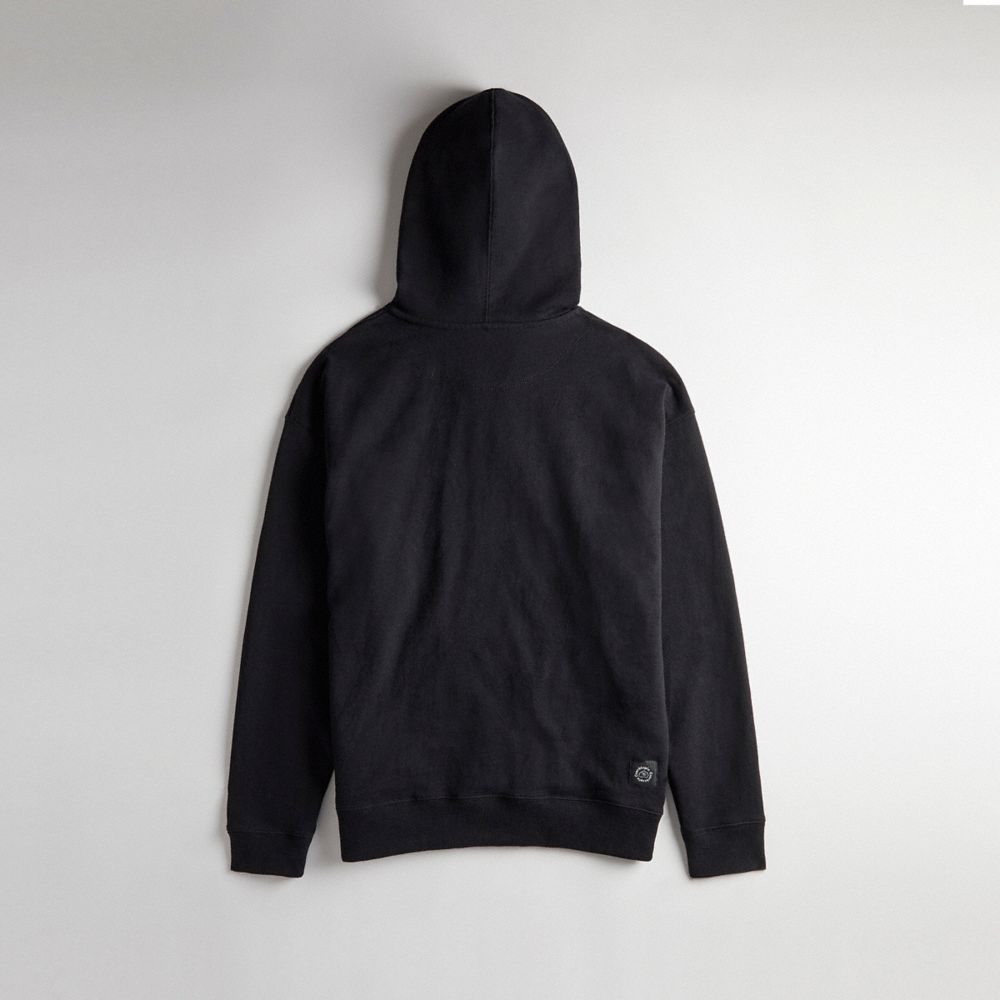 Coach Hoodie: Coachtopia Graphic Label Black | COH865963