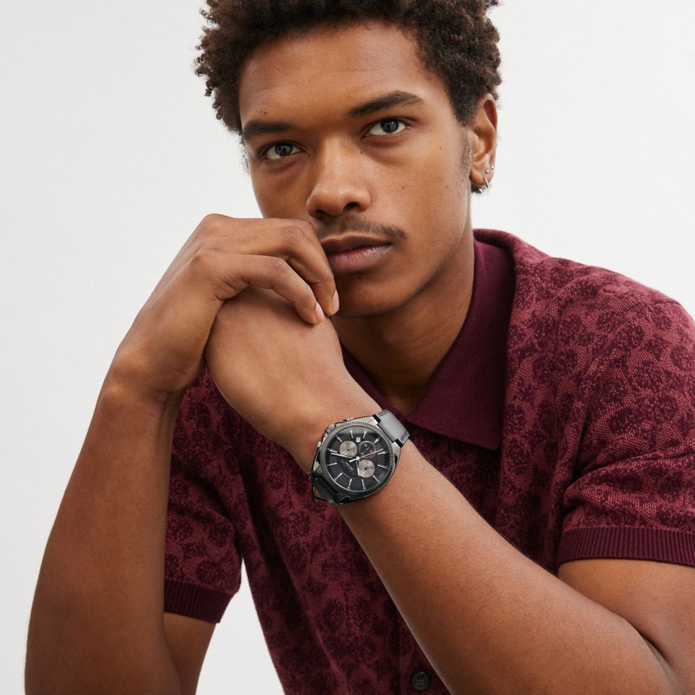 Coach Jackson Watch, 45 Mm Brown | COH866985