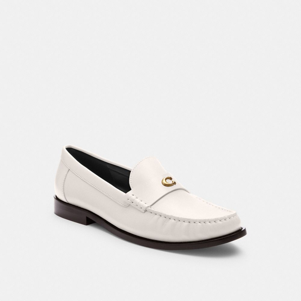 Coach Jolene Loafer Chalk | COH865760