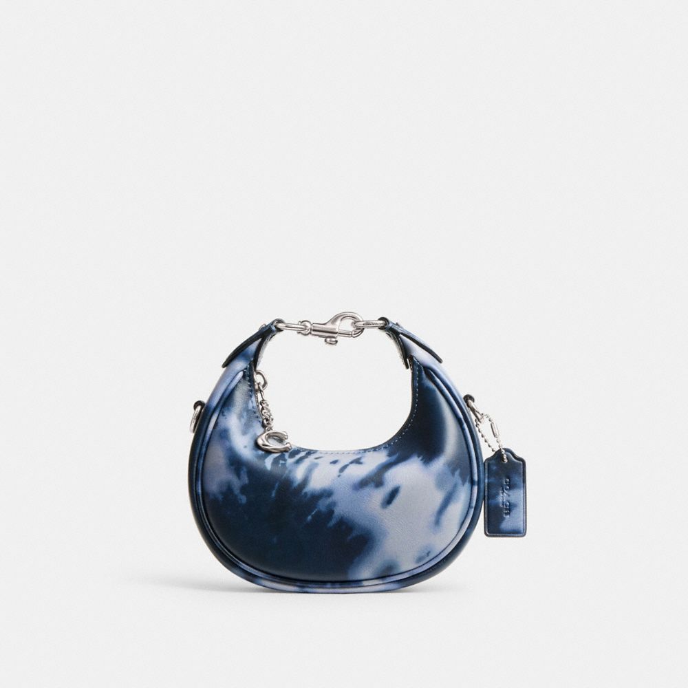 Coach Jonie Bag With Tie Dye Print Silver/Midnight Navy | COH865394
