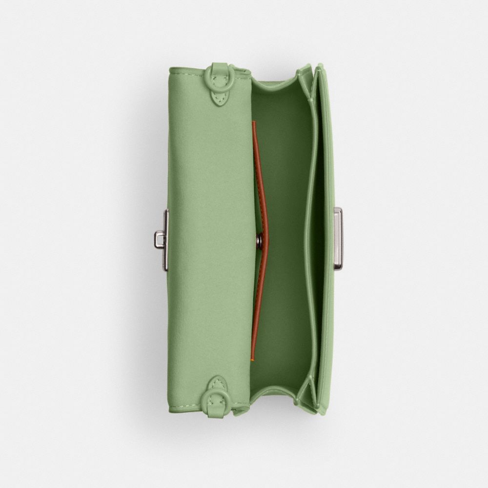 Coach Juno Bag Glovetanned Leather/Silver/Pale Pistachio | COH865118