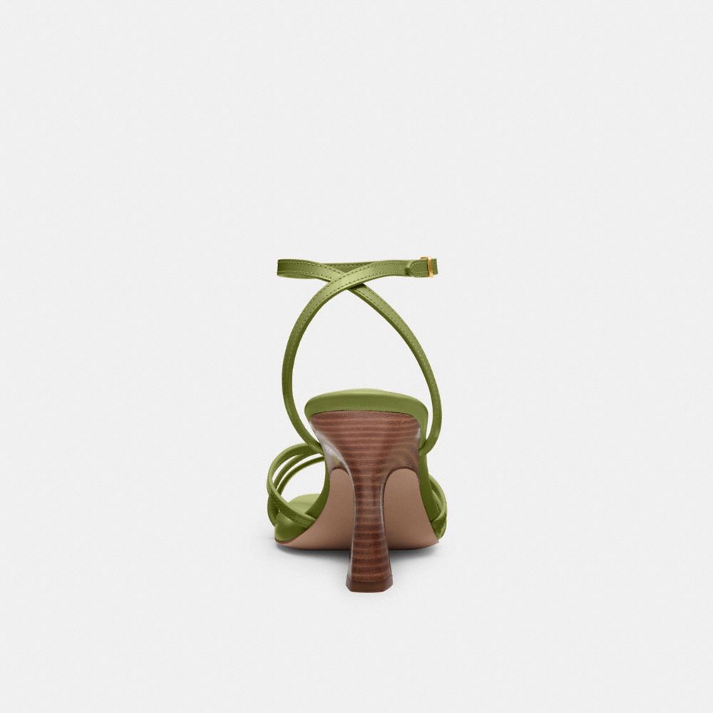 Coach Kelsey Sandal Dark Lime | COH865725