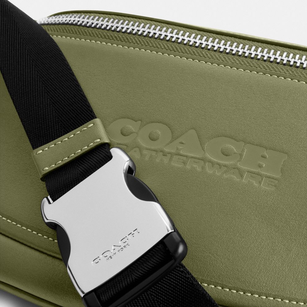 Coach League Belt Bag Moss | COH865440