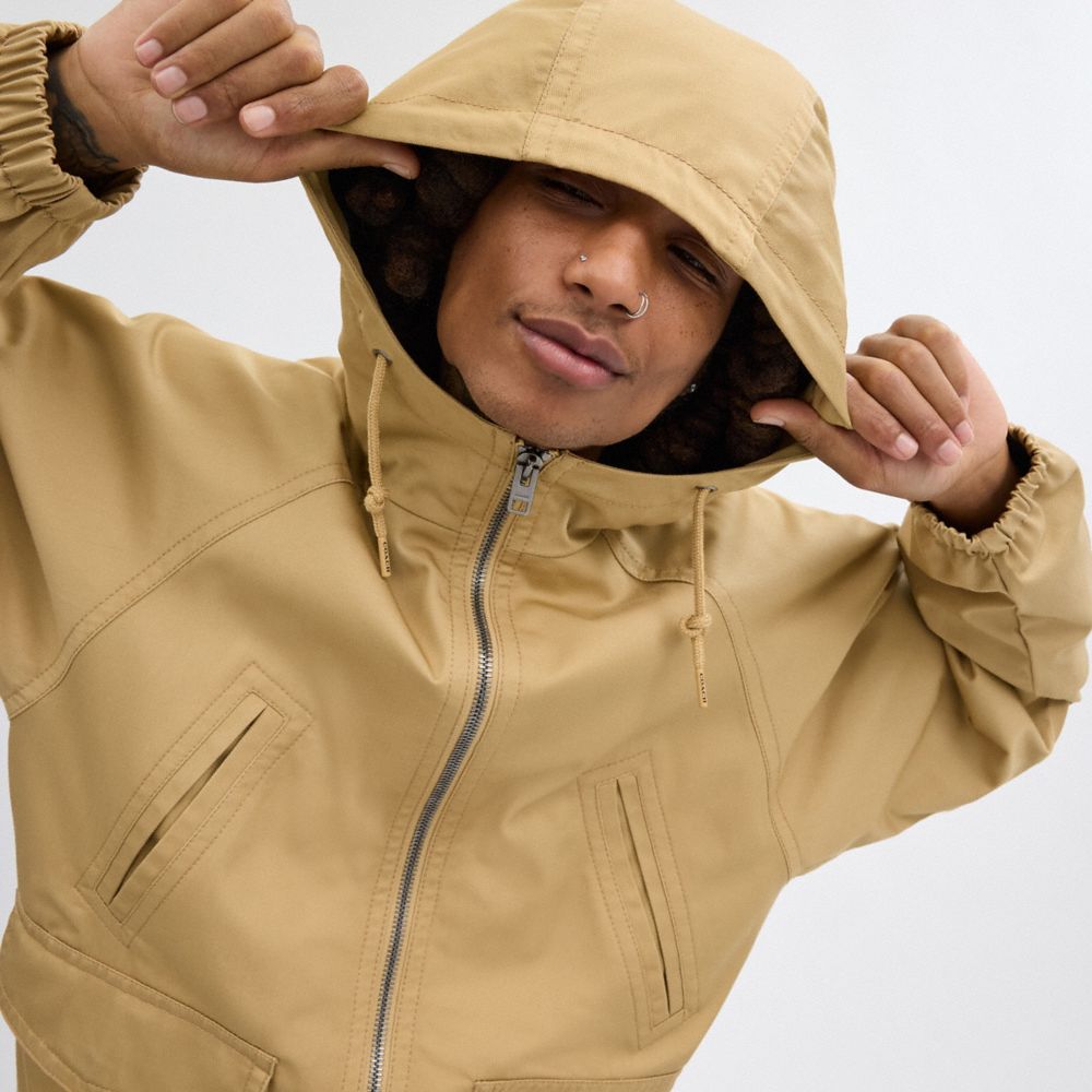 Coach Lightweight Parka Khaki | COH866871