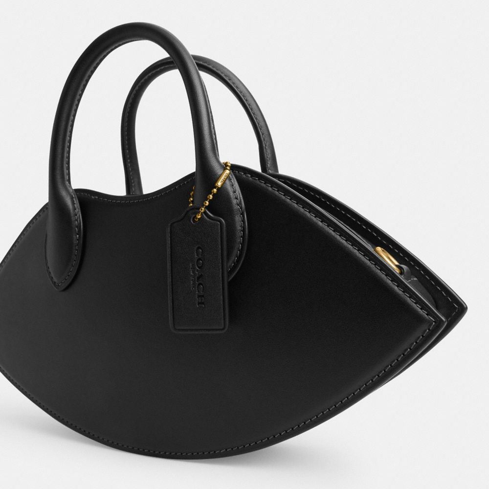 Coach Lip Bag Brass/Black | COH865326