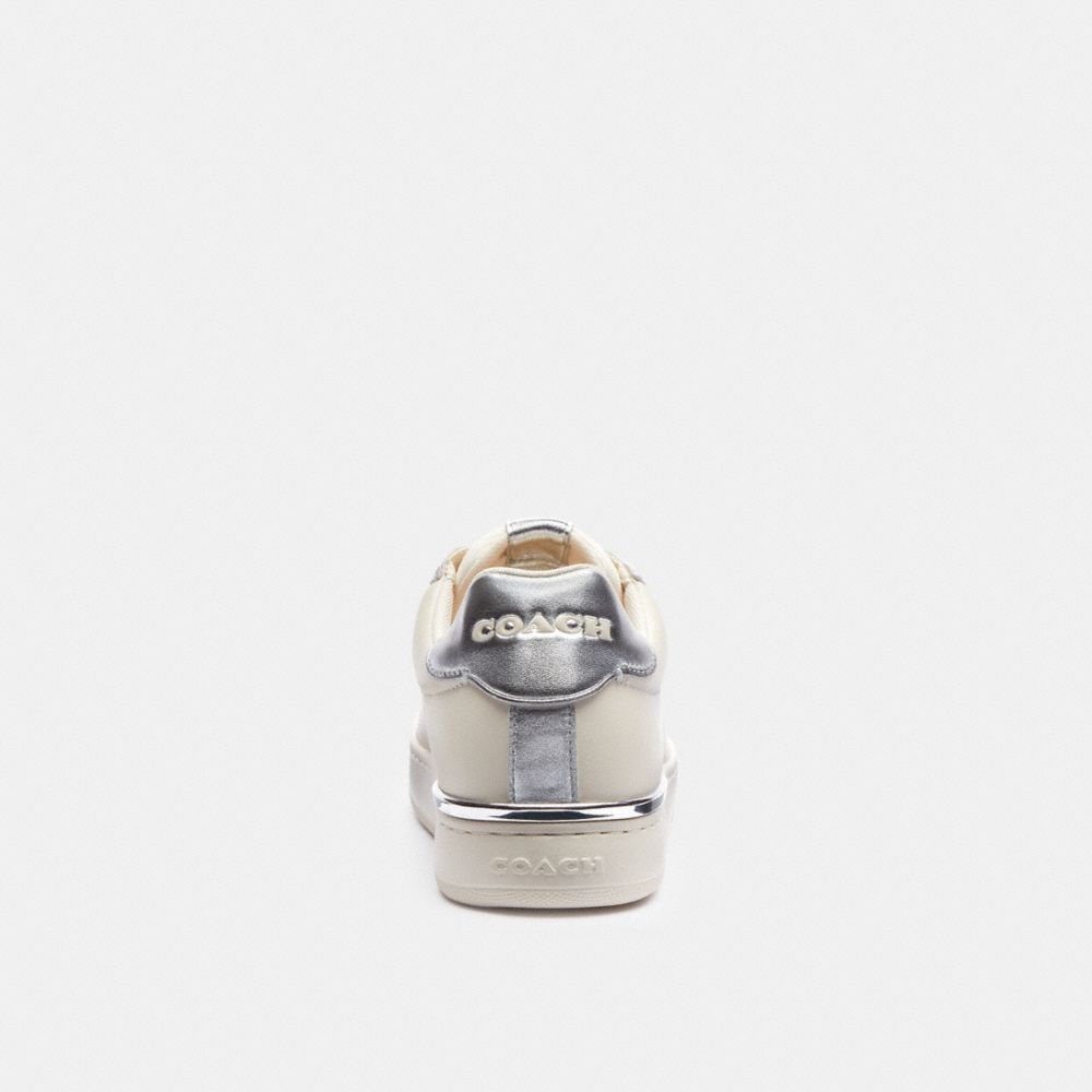 Coach Lowline Low Top Sneaker Chalk/Silver | COH865827