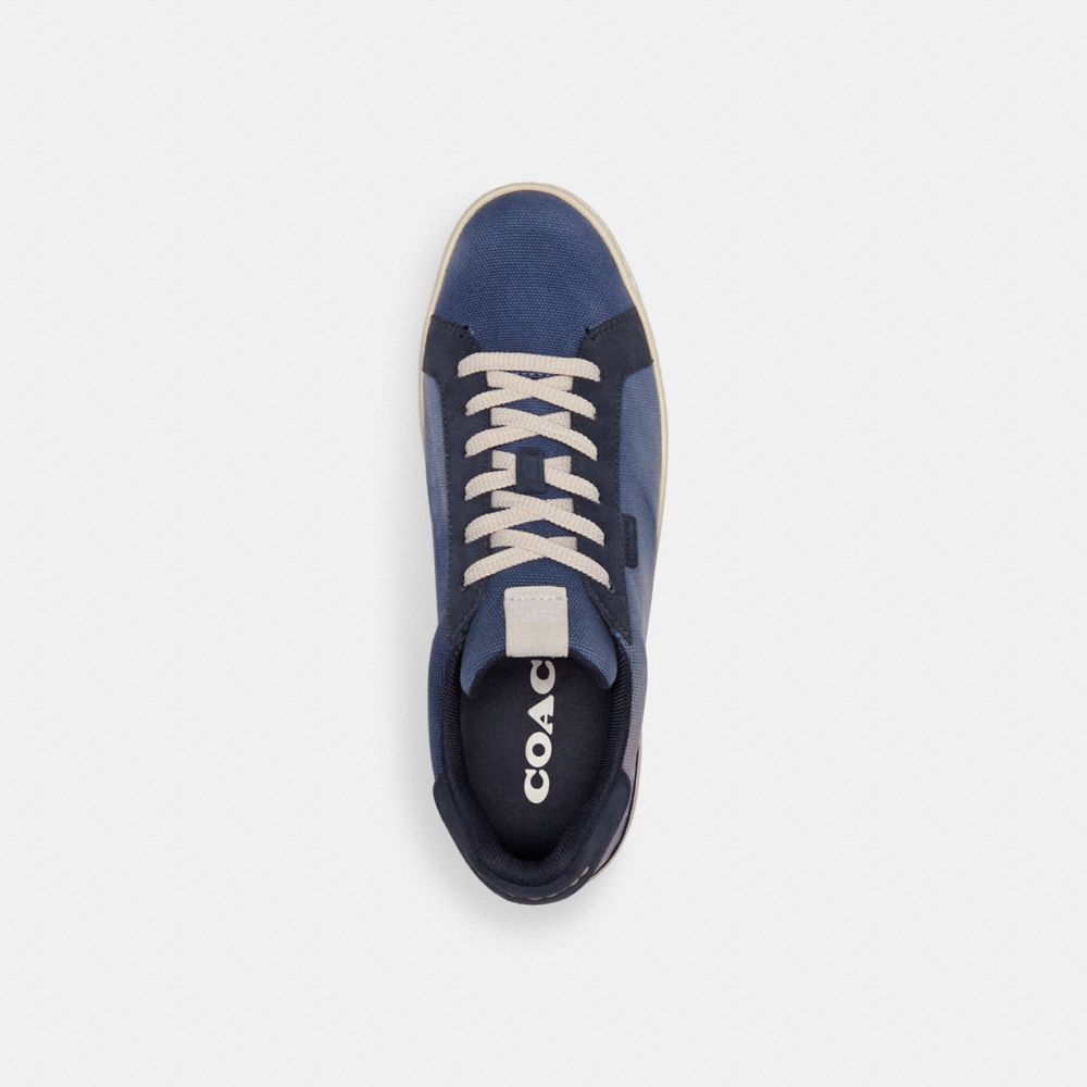 Coach Lowline Low Top Sneaker With Tie Dye Midnight Navy | COH866819