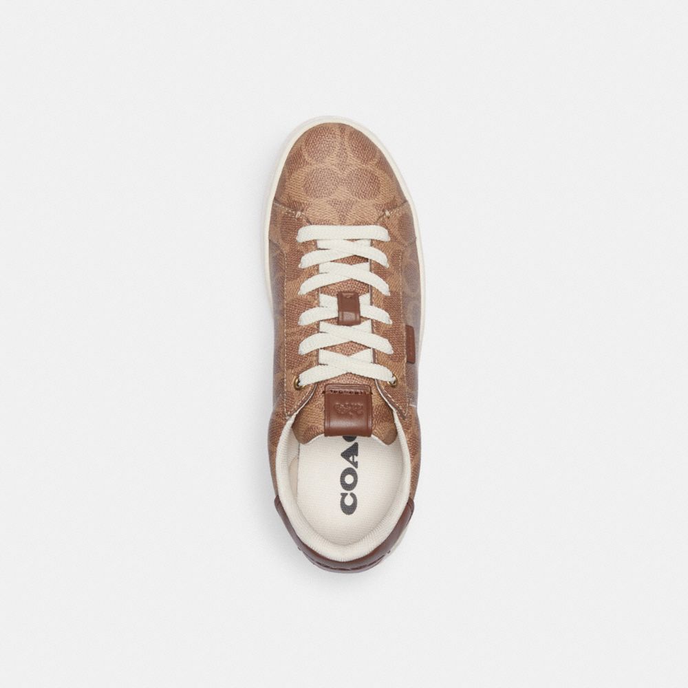 Coach Lowline Luxe Low Top Sneaker Tan | COH865830