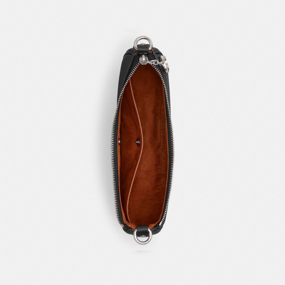 Coach Mira Shoulder Bag Glovetan Leather/Silver/Black | COH865317