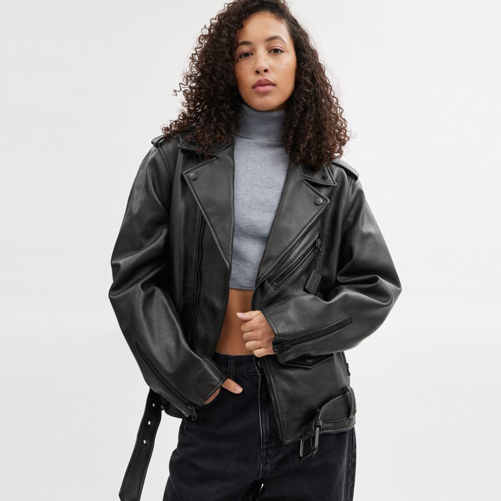 Coach Moto Jacket Black | COH866859