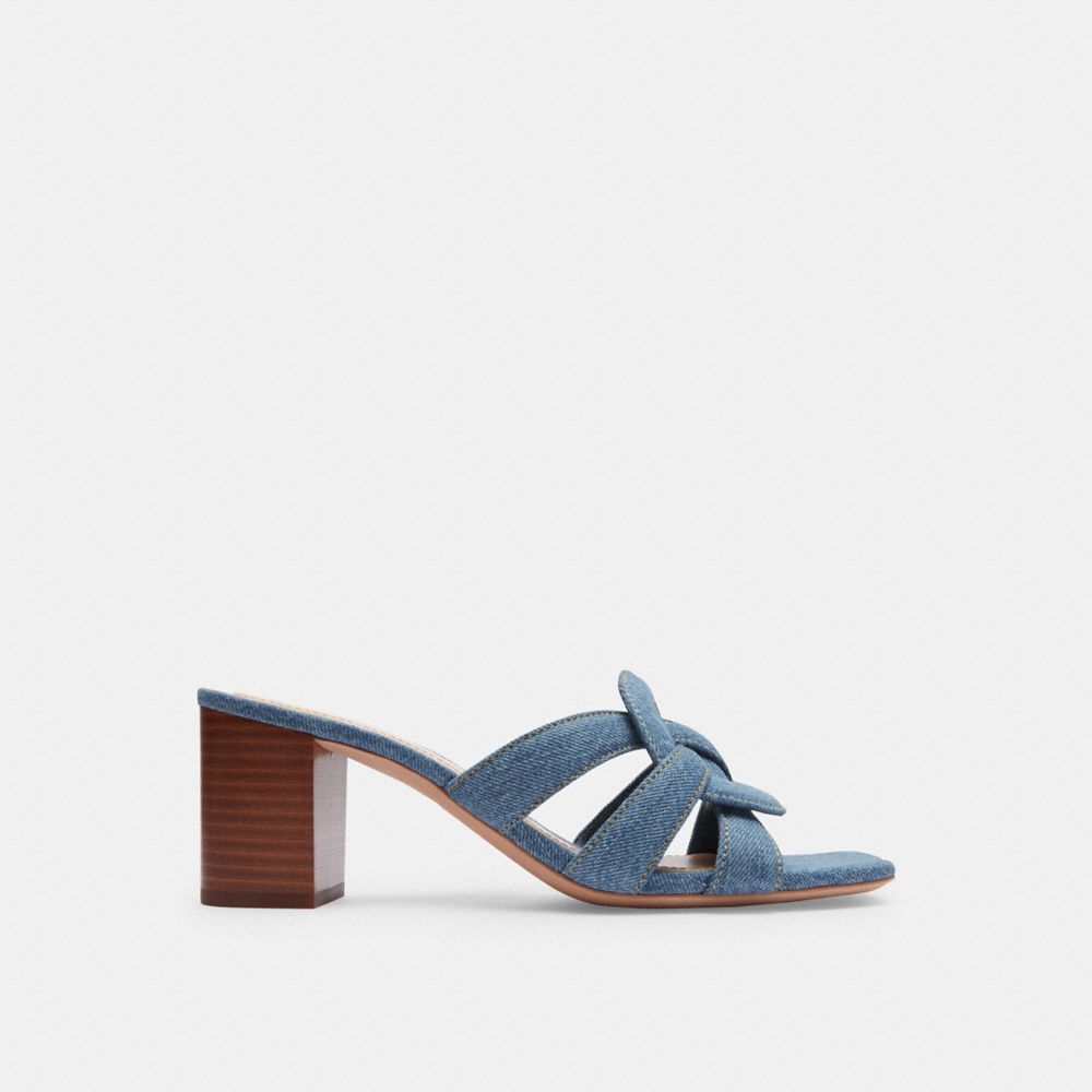 Coach Nikki Sandal Indigo Denim | COH865884
