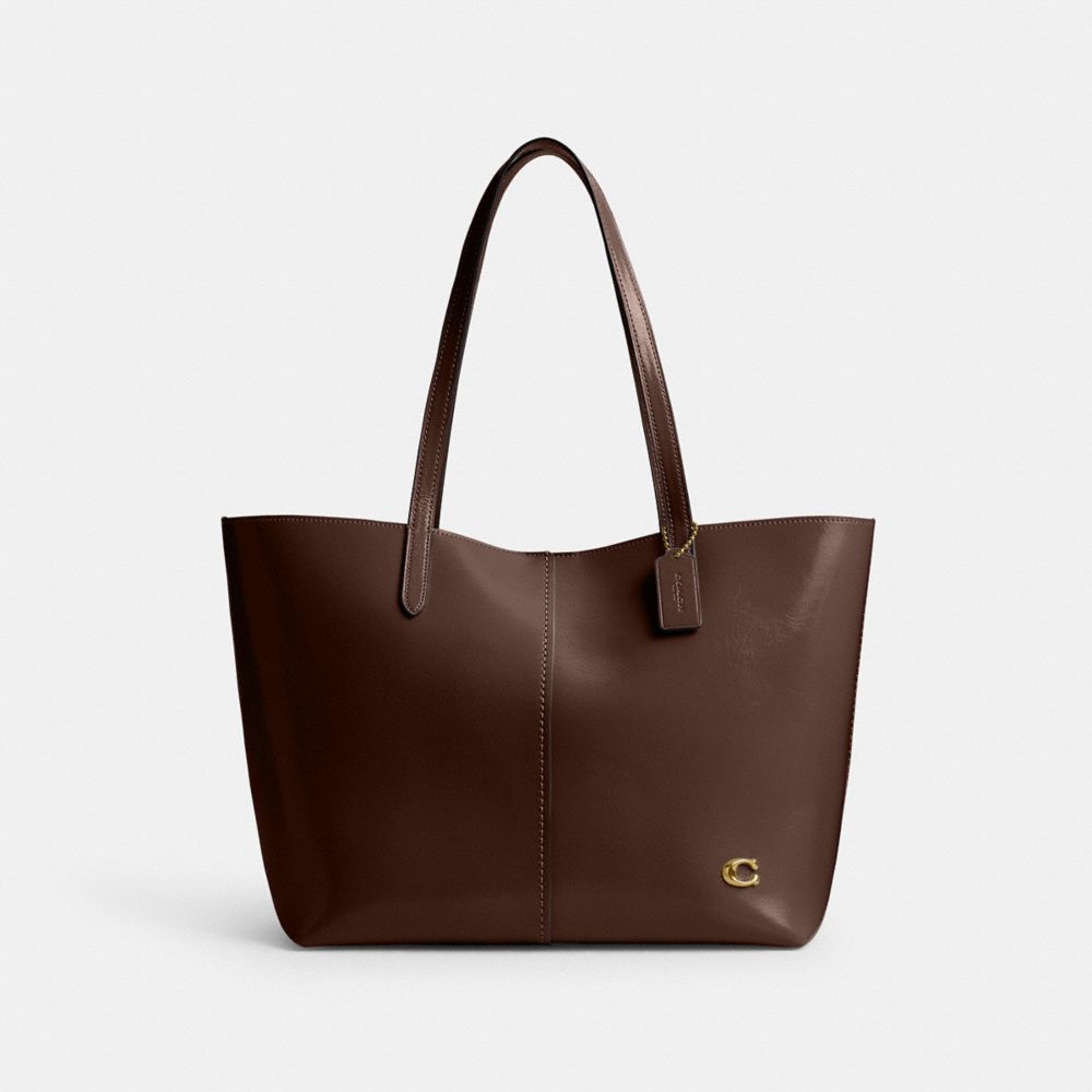 Coach North Tote Bag 32 Brass/Maple | COH865025