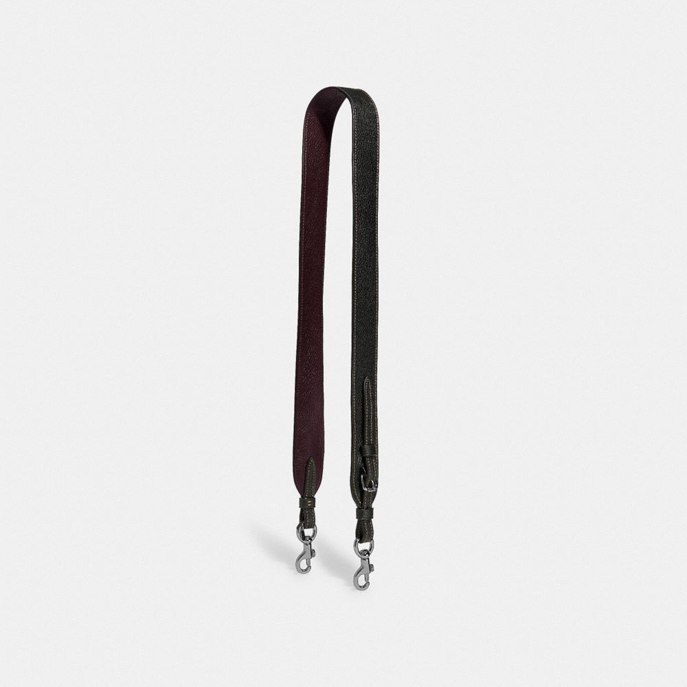 Coach Novelty Strap Silver/Black | COH866437