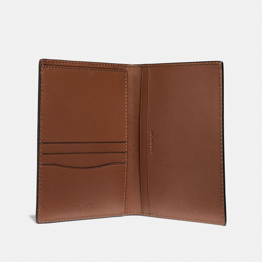 Coach Passport Case Saddle | COH866727