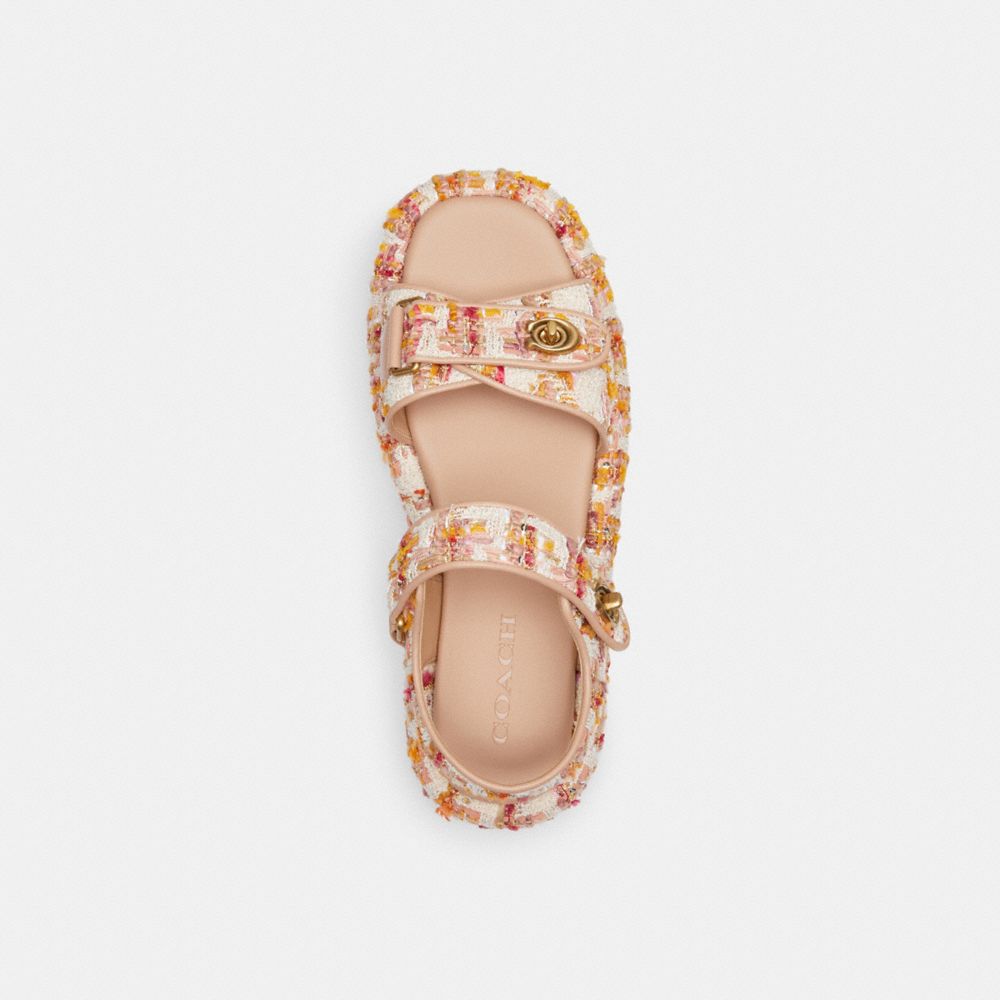 Coach Peyton Sandal Leather/Neutral | COH865896