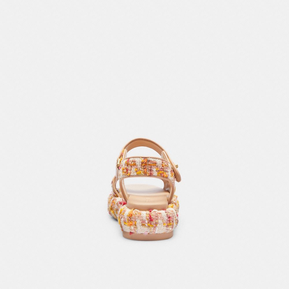 Coach Peyton Sandal Leather/Neutral | COH865896
