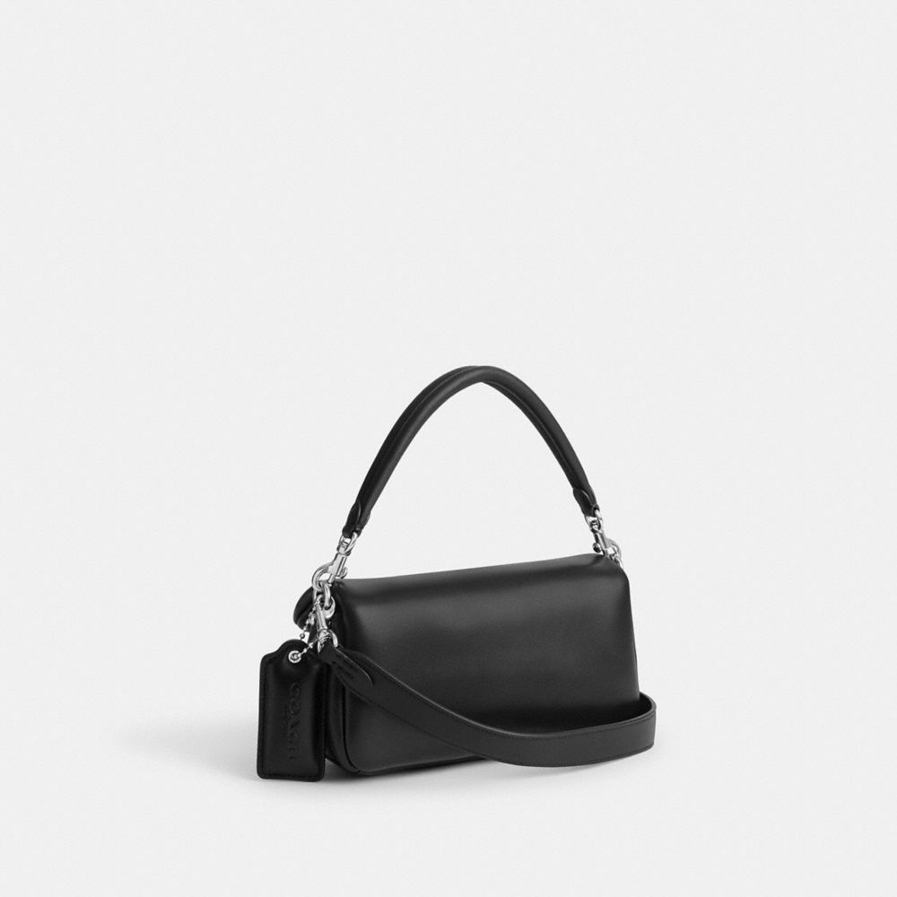 Coach Pillow Tabby Shoulder Bag 20 Nappa Leather/Silver/Black | COH864788