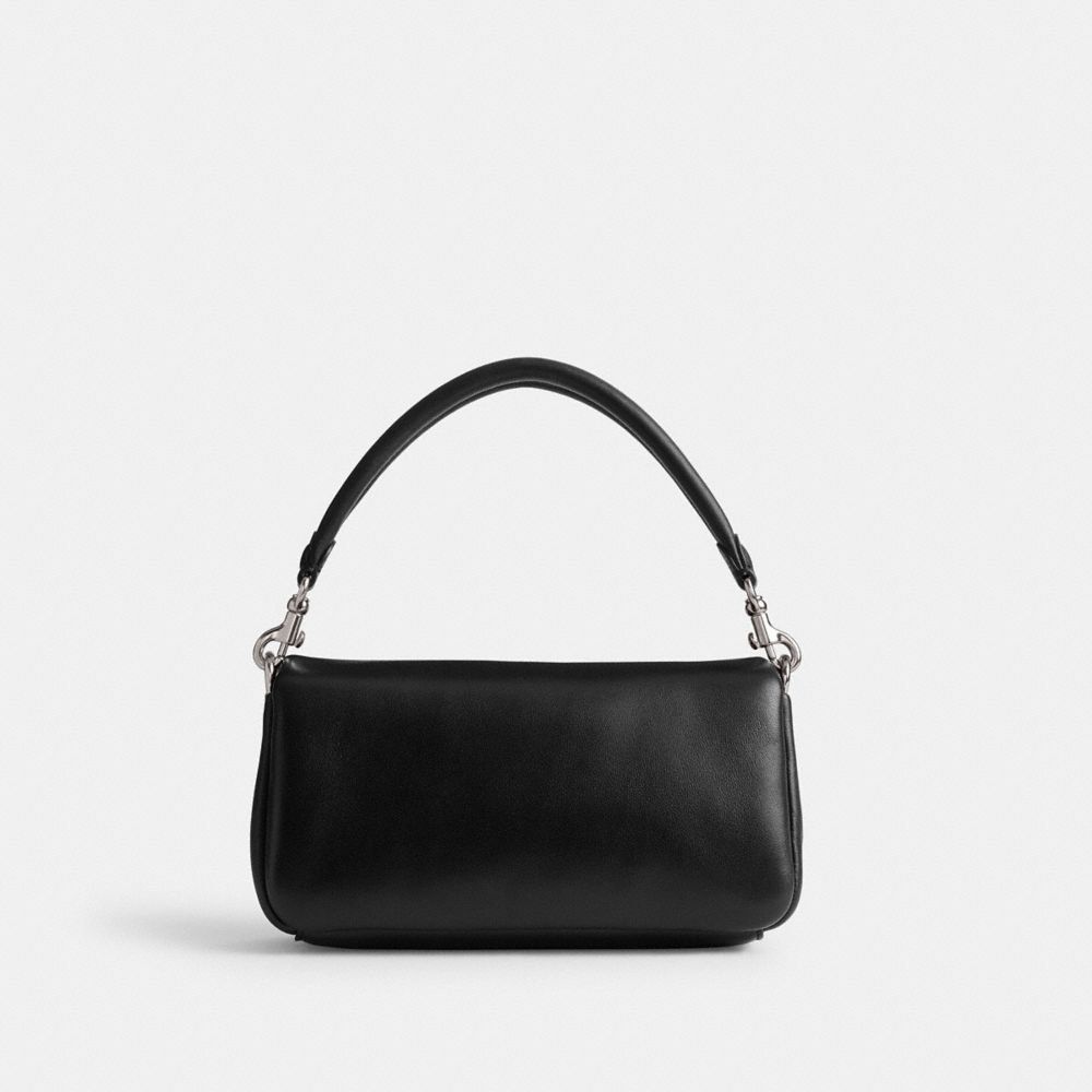 Coach Pillow Tabby Shoulder Bag 20 Nappa Leather/Silver/Black | COH864788