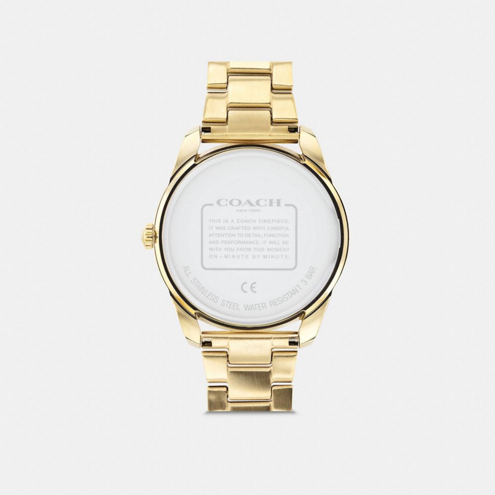 Coach Preston Watch, 36 Mm Gold | COH866276