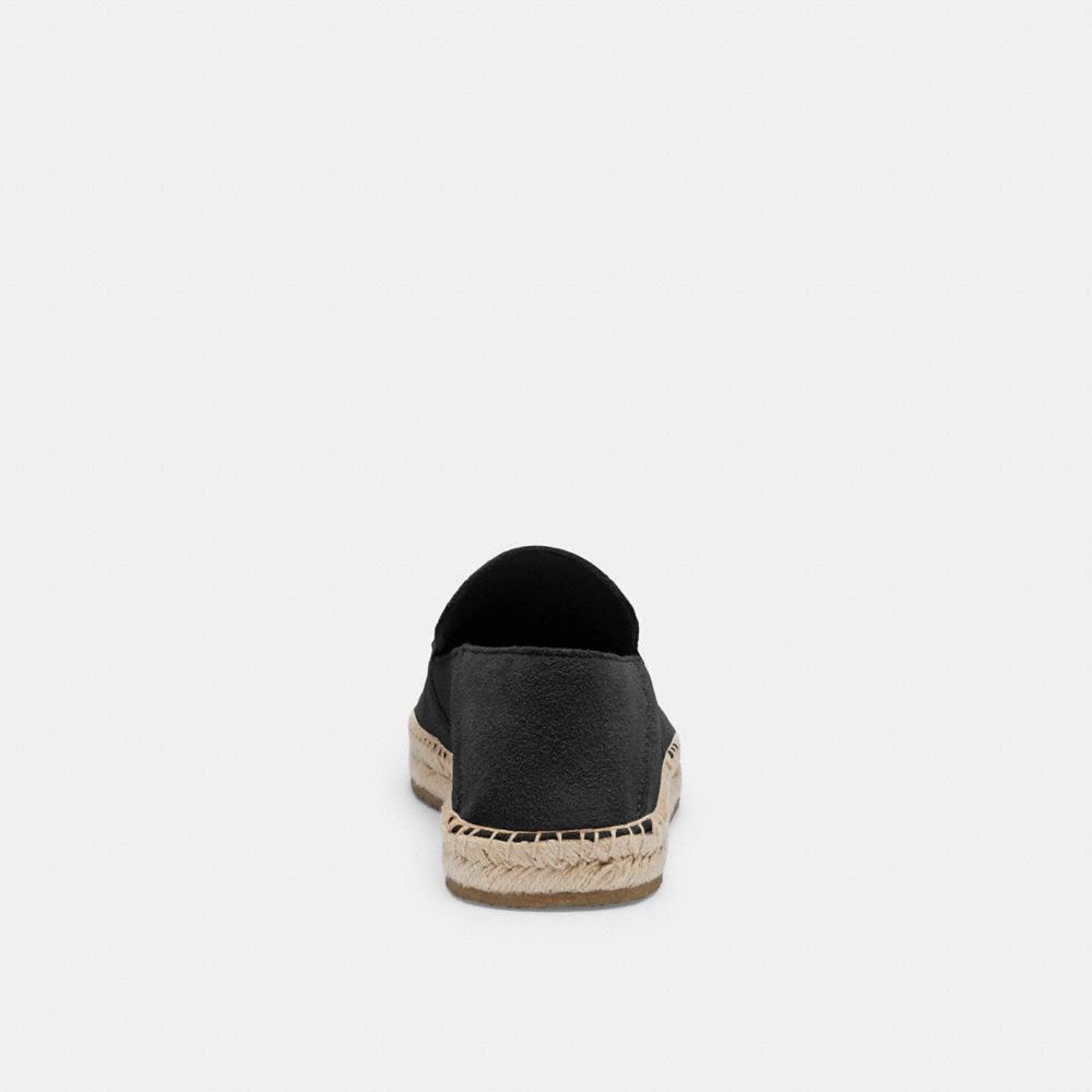 Coach Reilly Espadrille Black | COH866820