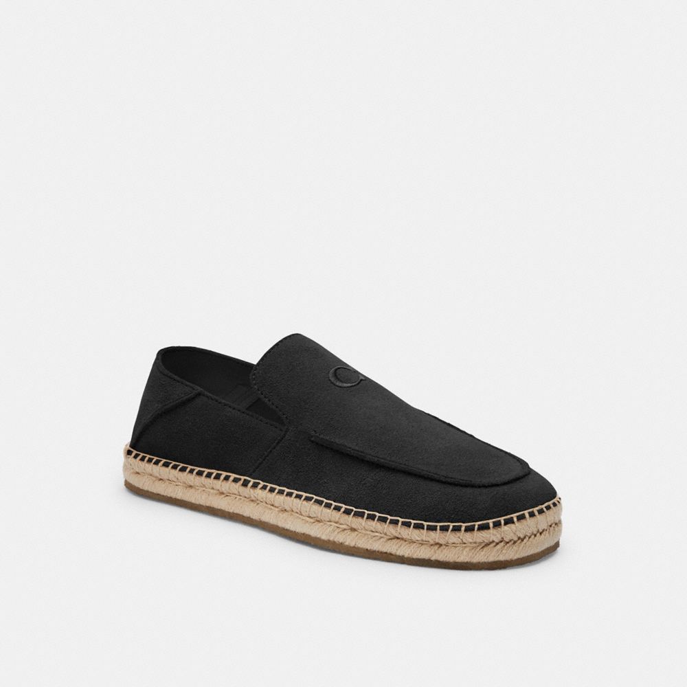 Coach Reilly Espadrille Black | COH866820