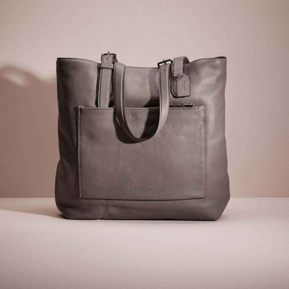 Coach Restored Metropolitan Soft Tote Gunmetal/Heather Grey | COH866627