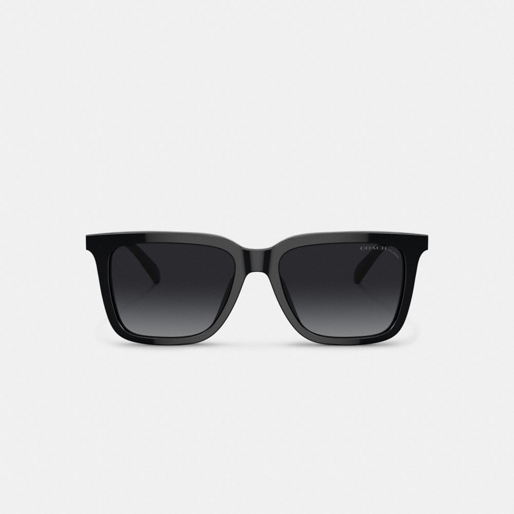 Coach Retro Square Sunglasses Black | COH867088