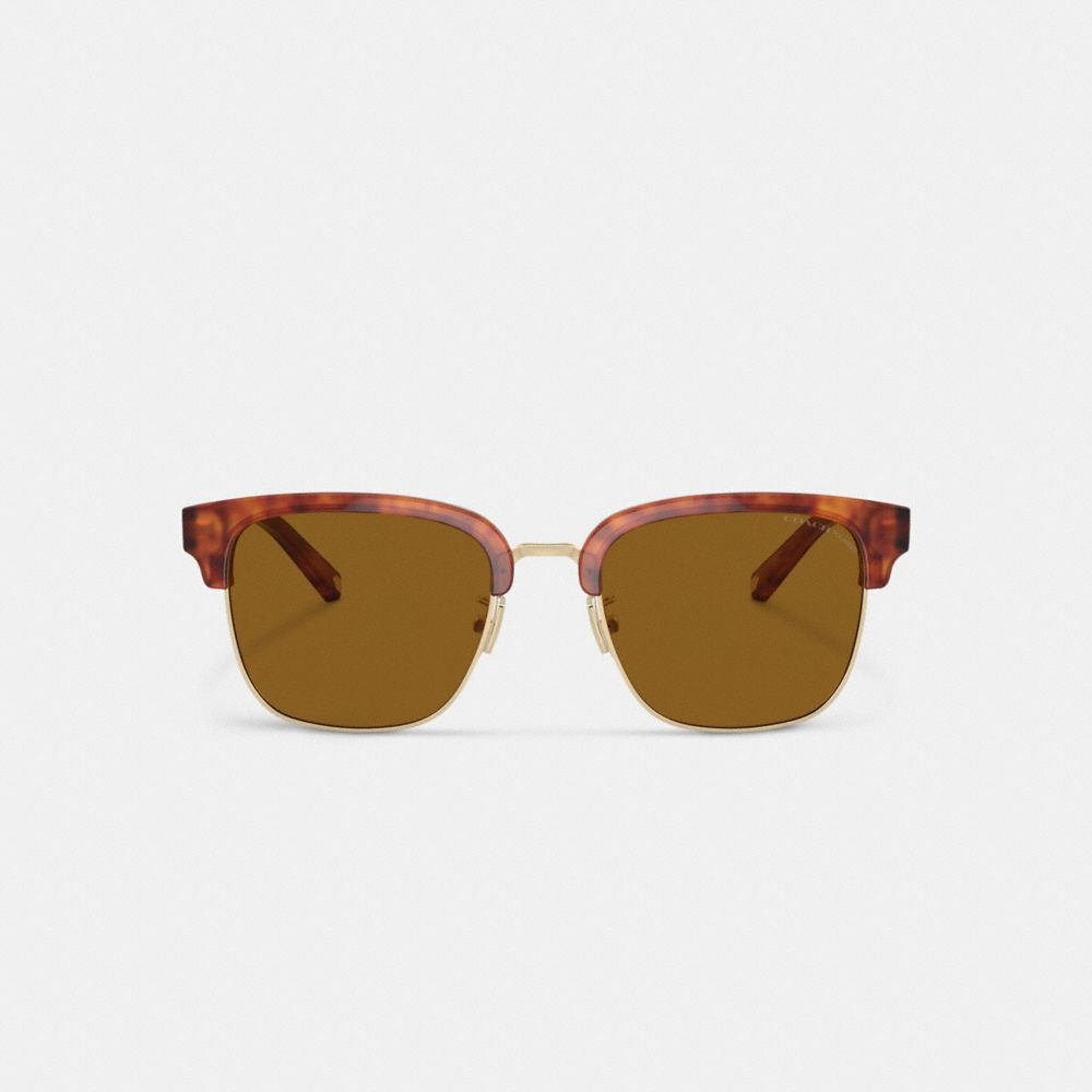 Coach Retro Sunglasses Brown | COH867079