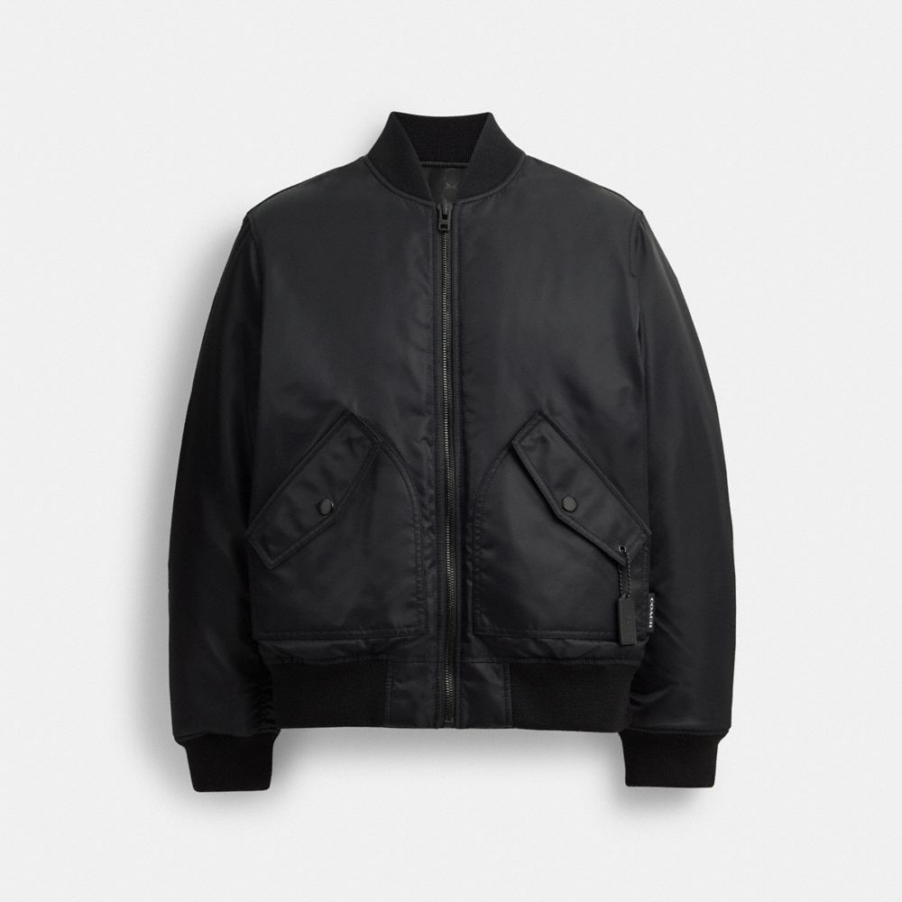 Coach Reversible Ma 1 Jacket Black | COH865923