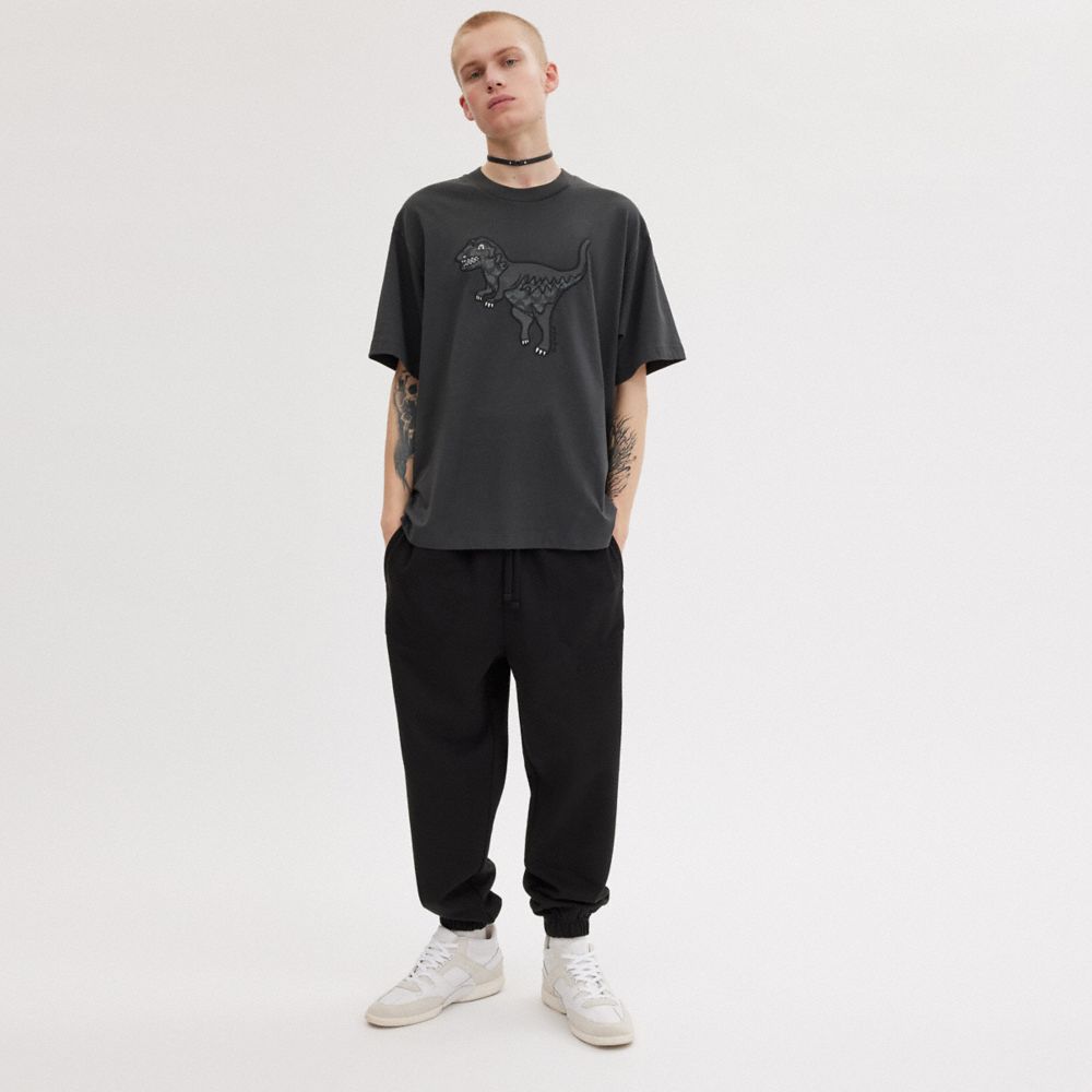 Coach Rexy T Shirt Black | COH866915